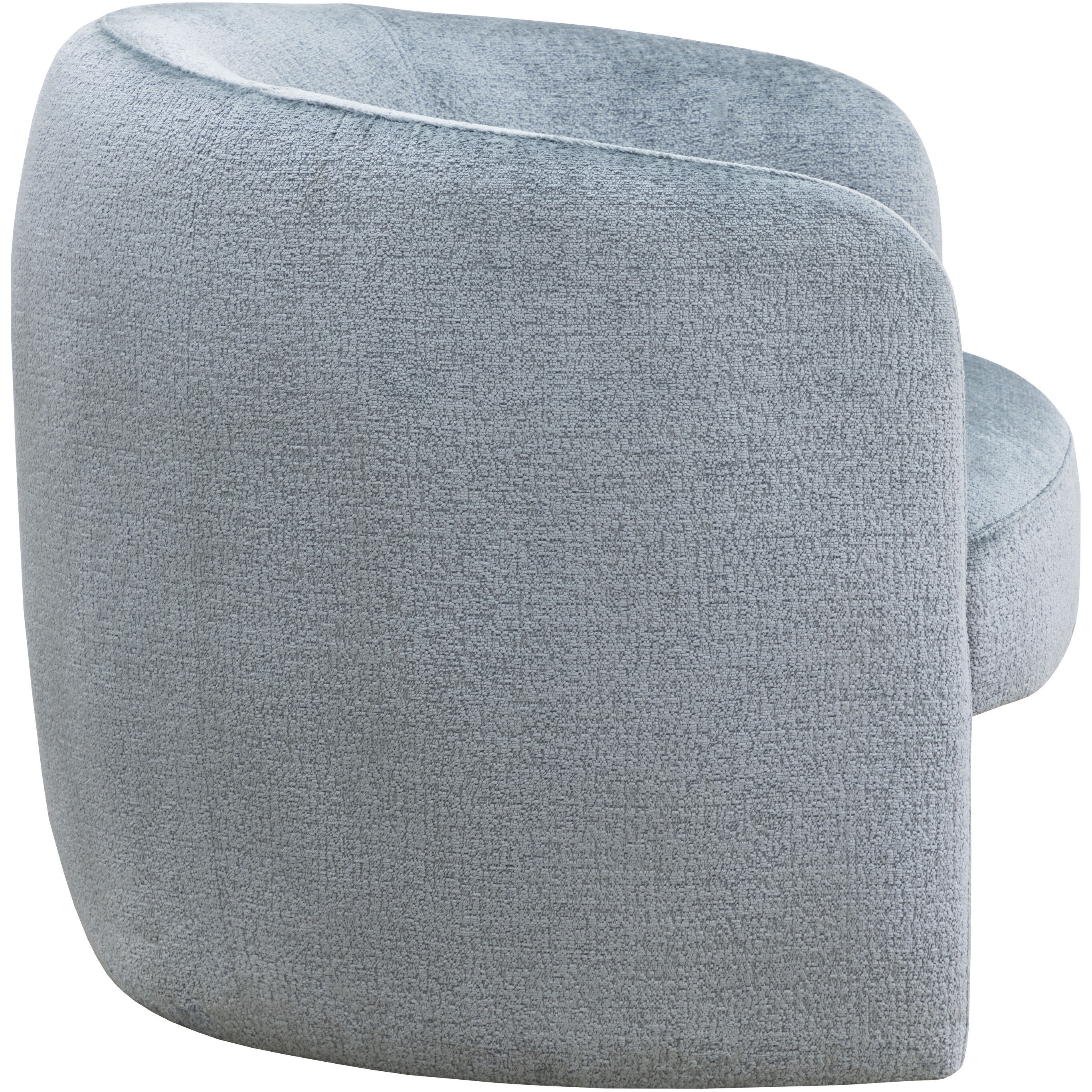 Mircea Bergen French Blue Lounge Chair